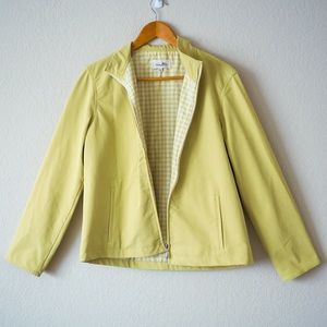 Green Windbreaker Jacket